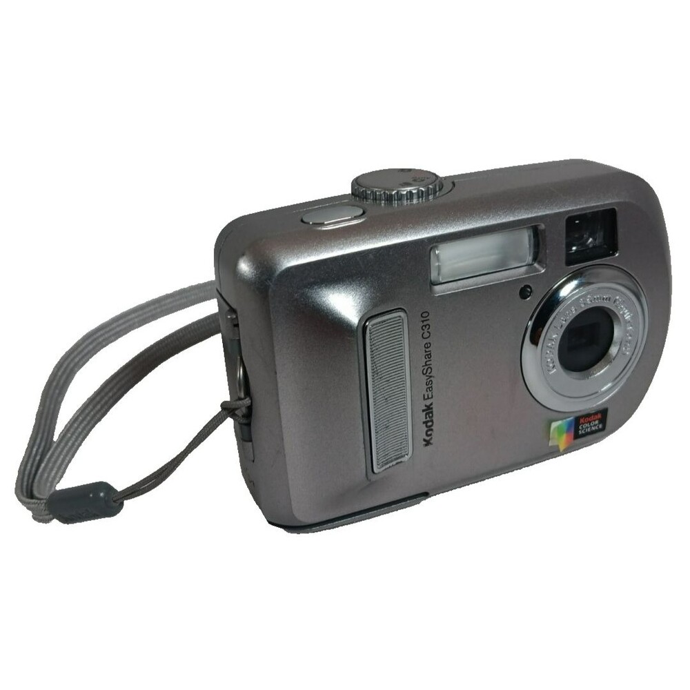 Vintage Kodak EasyShare C310 4MP Digital Camera Silver Y2K Tested Working